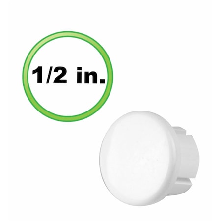 Circo Innovations 0.5 in. Internal Cap PVC Fitting 71-F